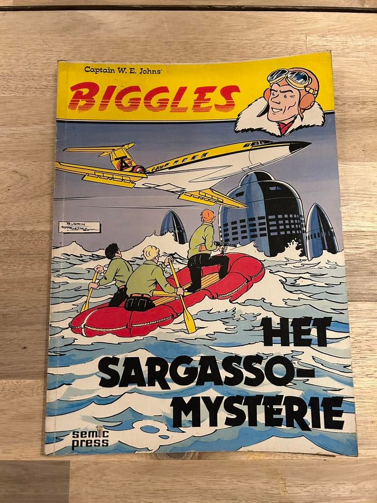 Biggles - Het Sargasso-mysterie, Boeken, Stripverhalen, Eén stripboek, Ophalen, Gelezen