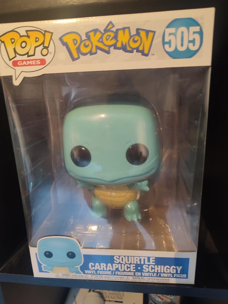 Funko pops Pokémon XL " Carapuce ", Enlèvement