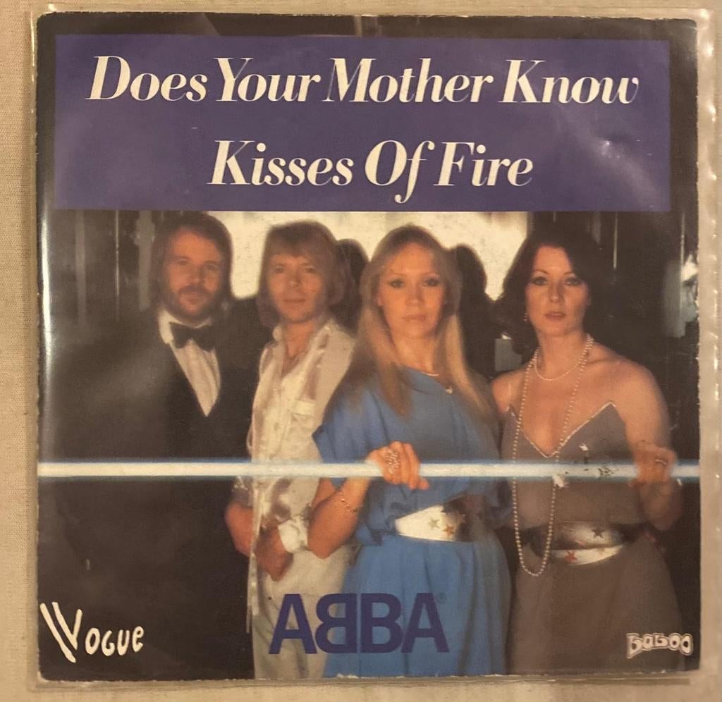 ABBA : est-ce que votre mère est au courant ?, Enlèvement ou Envoi, Comme neuf, Single