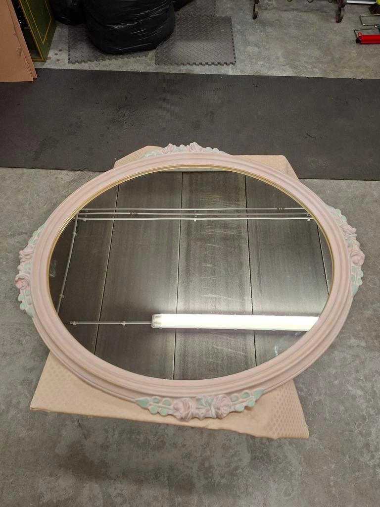 Miroir Deknudt, Enlèvement, Ovale, 50 à 100 cm, Moins de 100 cm