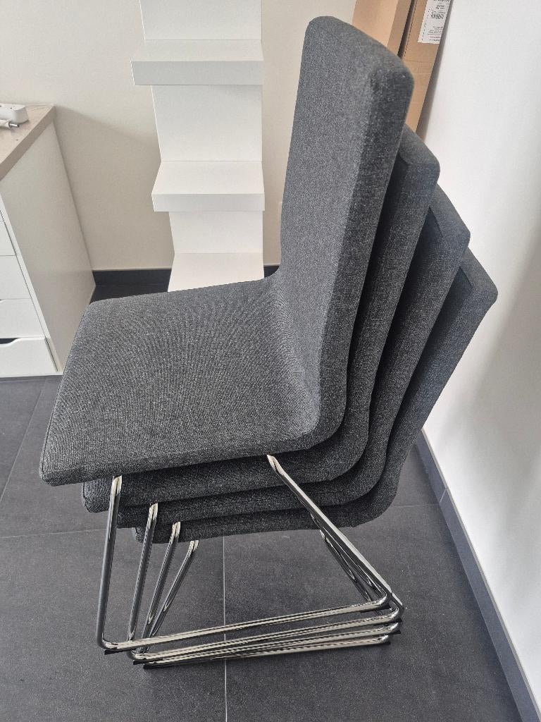 4 nieuwe eetkamerstoelen Lillanas, Huis en Inrichting, Stoelen, Ophalen, Nieuw, Stof, Vier
