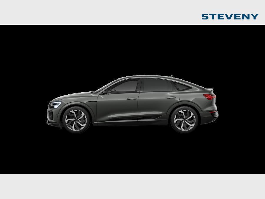 Audi Q8 e-tron Sportback Audi Q8 Sportback S line 55 e-tron, Auto's, Audi, Automaat, Elektrisch, SUV of Terreinwagen, Zilver of Grijs