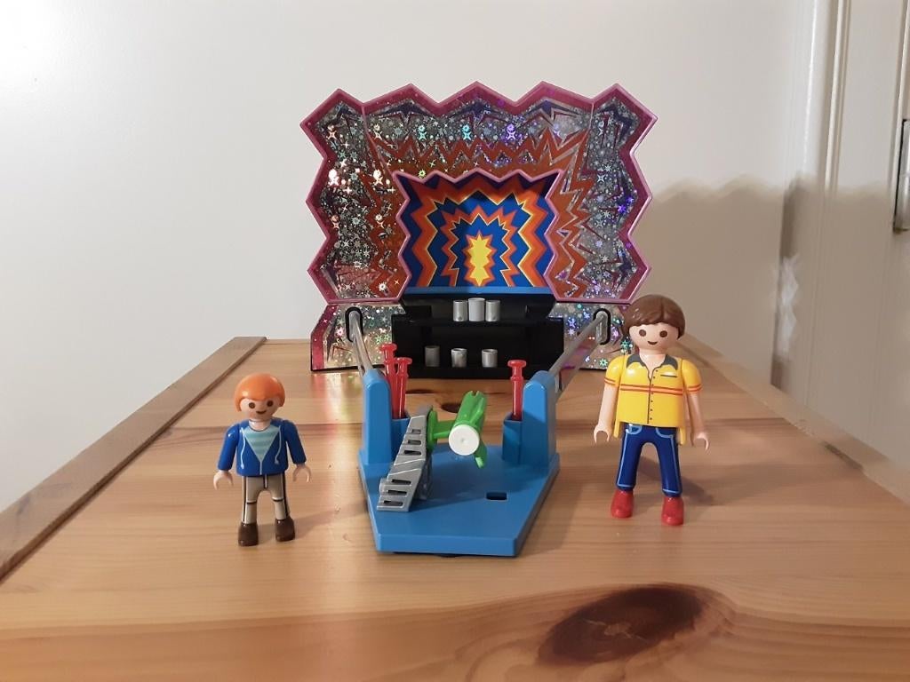PLaymobil blikkenkraam - compleet, Kinderen en Baby's, Speelgoed | Playmobil, Zo goed als nieuw, Complete set, Ophalen of Verzenden