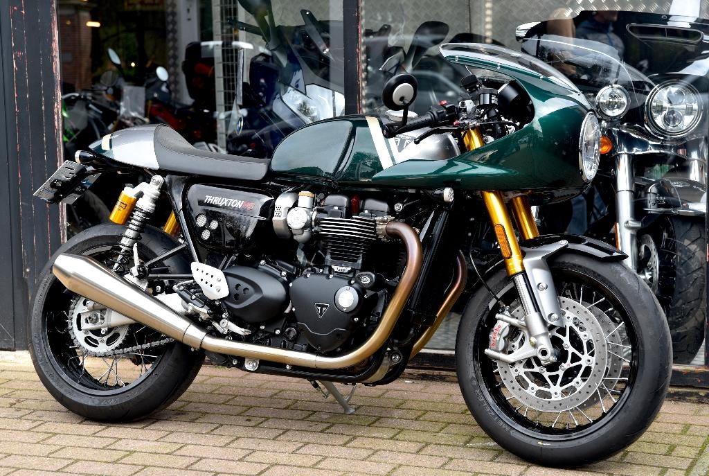 TRIUMPH 1200 THRUXTON RS ***MOTOVERTE.BE***, Motoren, Motoren | Triumph, 2 cilinders, Bedrijf, Meer dan 35 kW, Overig