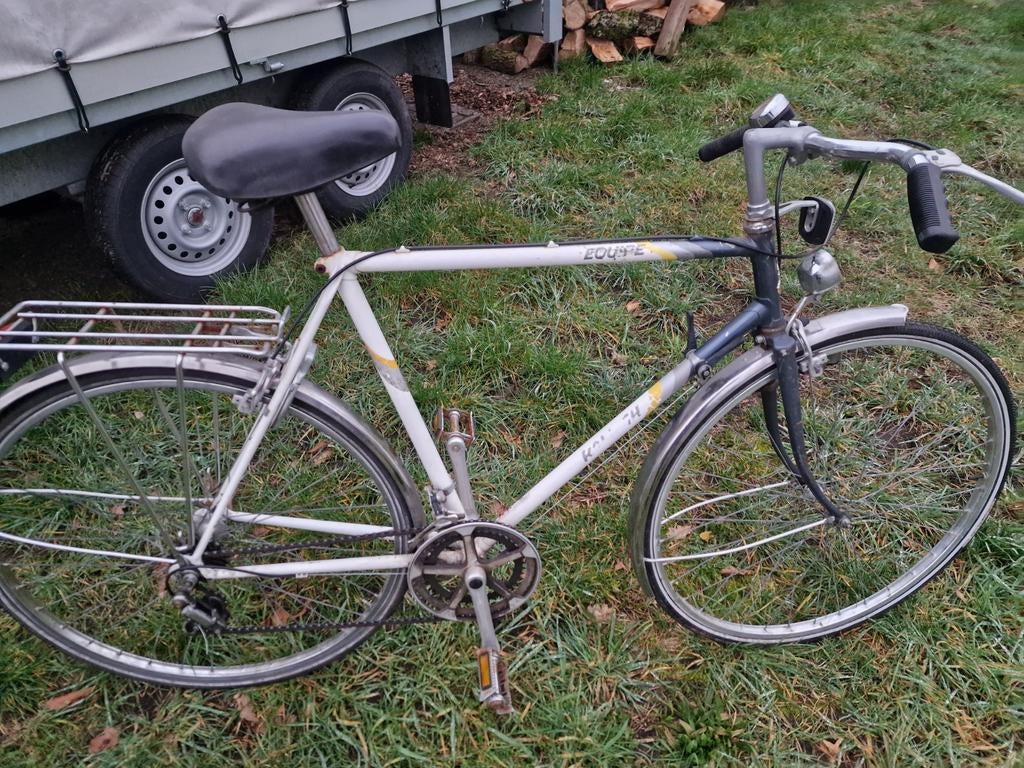 Studentefiets raleigh 28" 57 cm, Fietsen en Brommers, Fietsen | Heren | Herenfietsen, 57 tot 61 cm, Ophalen, Gebruikt, Versnellingen