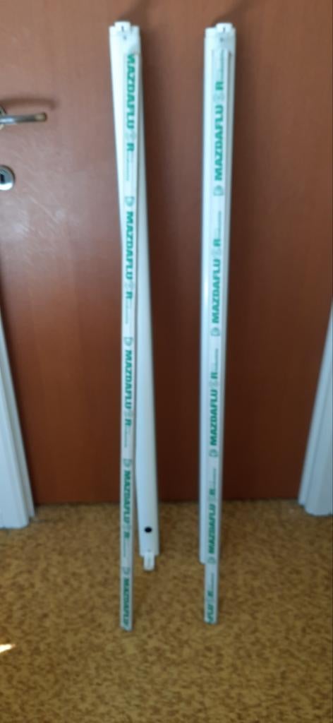 Twee tl armaturen met lampen, Doe-het-zelf en Bouw, Ophalen