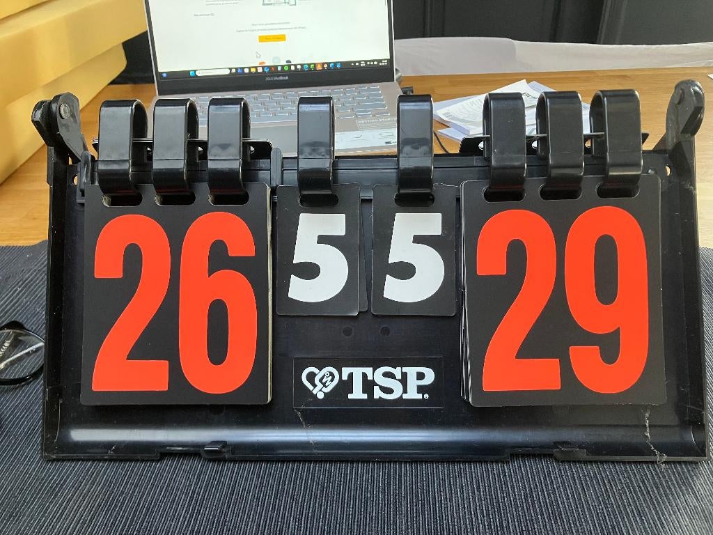 Marquoir tennis de table, Enlèvement, Comme neuf