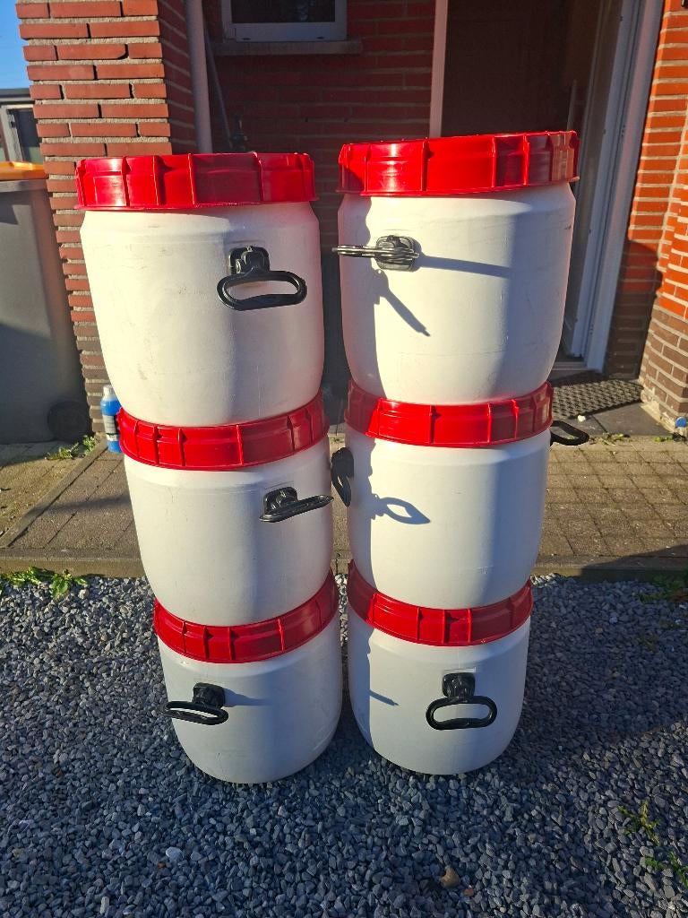 Curtec lucht/waterdichte tonnen 26l, Tuin en Terras, Regentonnen, Ophalen, Zo goed als nieuw