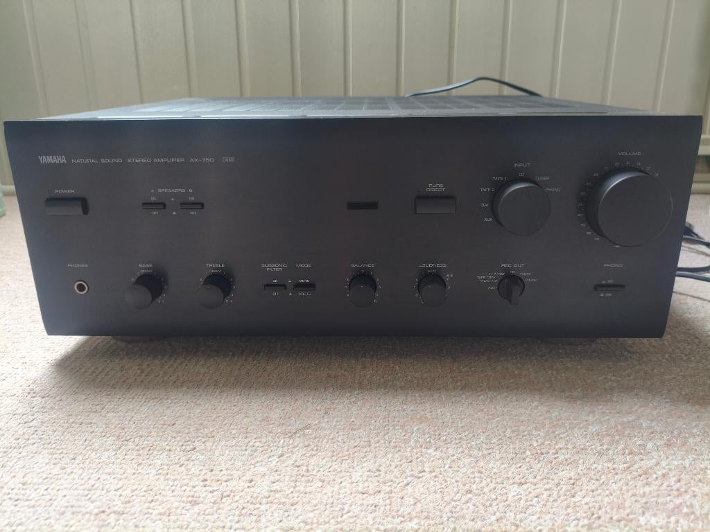 Yamaha ax-750, Audio, Tv en Foto, Versterkers en Ontvangers, Ophalen, Yamaha, Zo goed als nieuw, 120 watt of meer