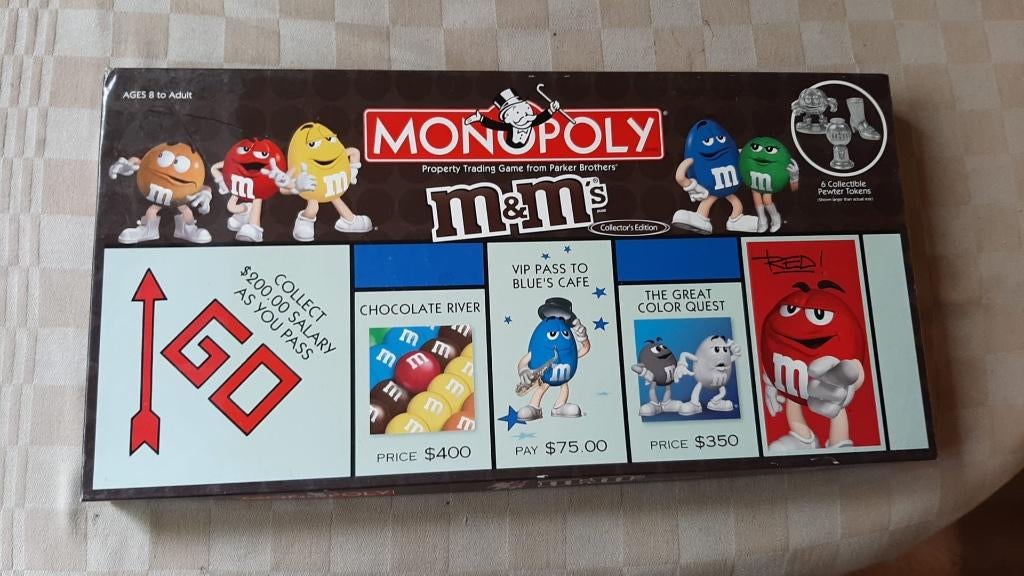 jeu de plateau nouveau Monopoly M & Ms chocolate Monopoly, Hobby & Loisirs créatifs, Jeux de société | Jeux de plateau, Neuf, 1 ou 2 joueurs