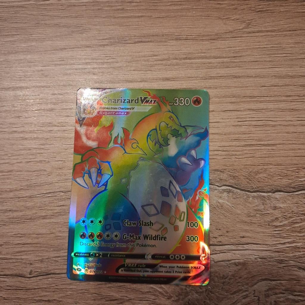 Charizard Vmax, Hobby & Loisirs créatifs, Jeux de cartes à collectionner | Pokémon, Enlèvement