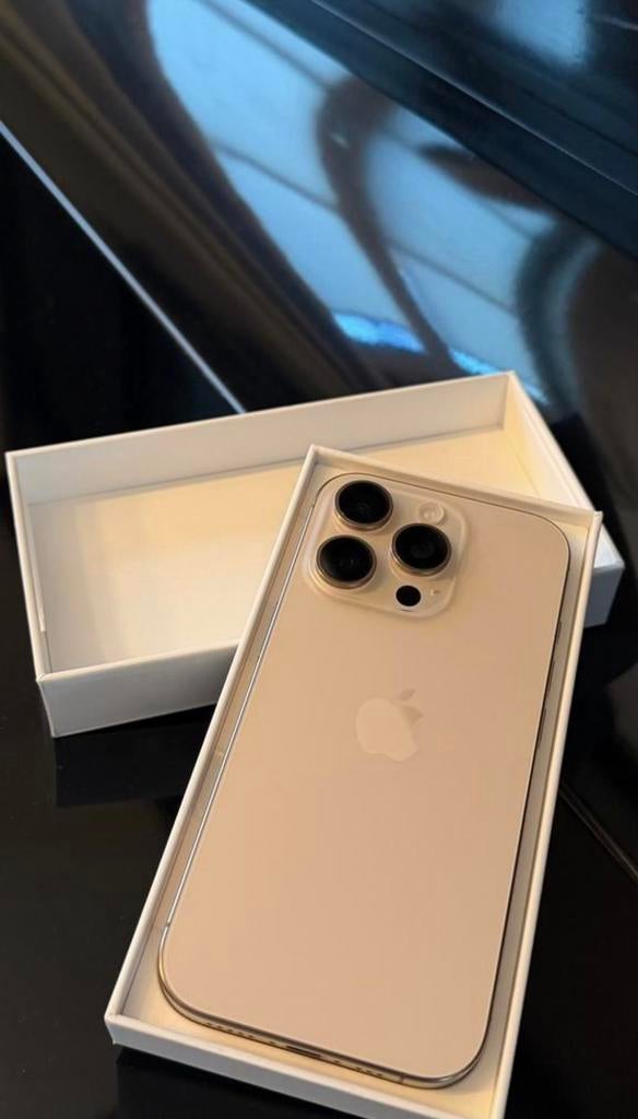 iPhone 16 pro, Télécoms, Téléphonie mobile | Apple iPhone, IPhone 16 Pro, 128 GB, Or, Comme neuf