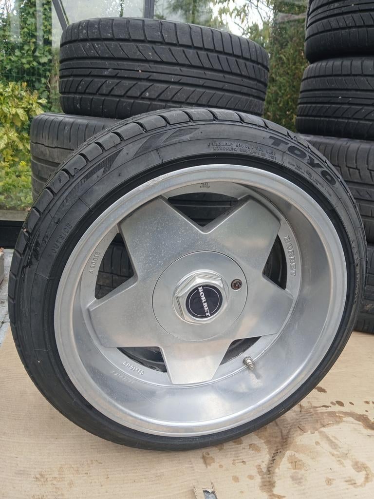 Jantes Borbet 4x100 16 pouces, ensemble de 9 m et 7,5 m de l, Enlèvement, 16 pouces, Jante(s)