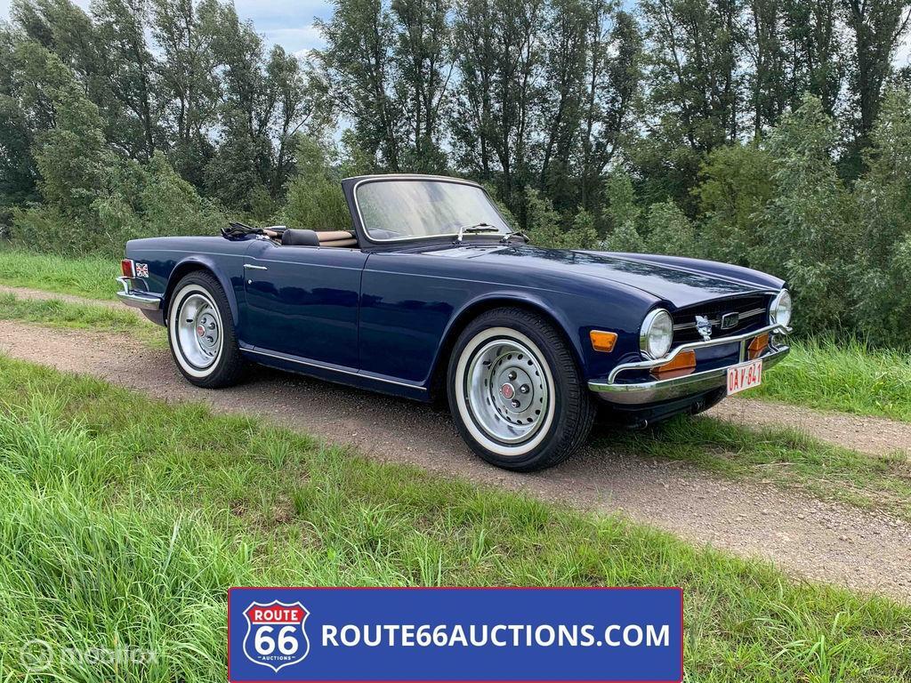 Triumph TR6 | 1970 | Route 66 Auctions, Achat, Entreprise, Boîte manuelle, Triumph