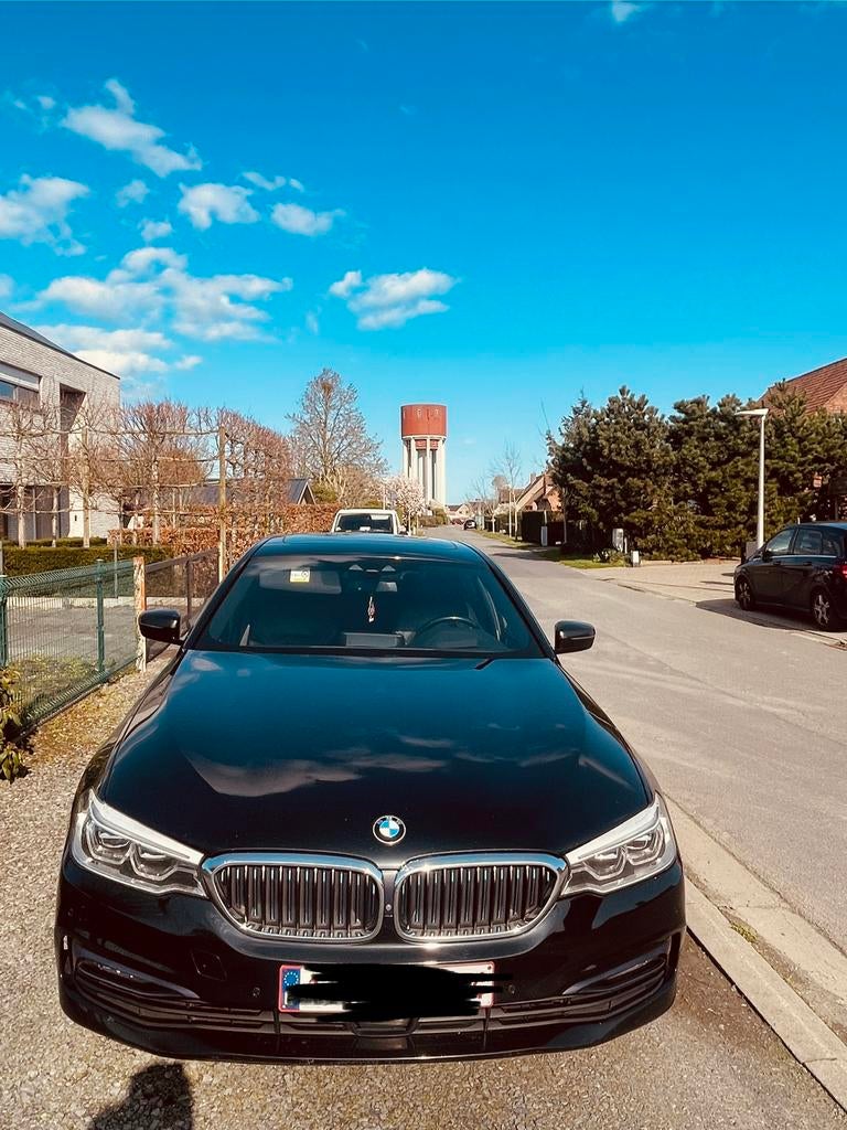 BMW530e getuned, Auto's, BMW, Automaat, 4 deurs, Achterwielaandrijving, Zwart