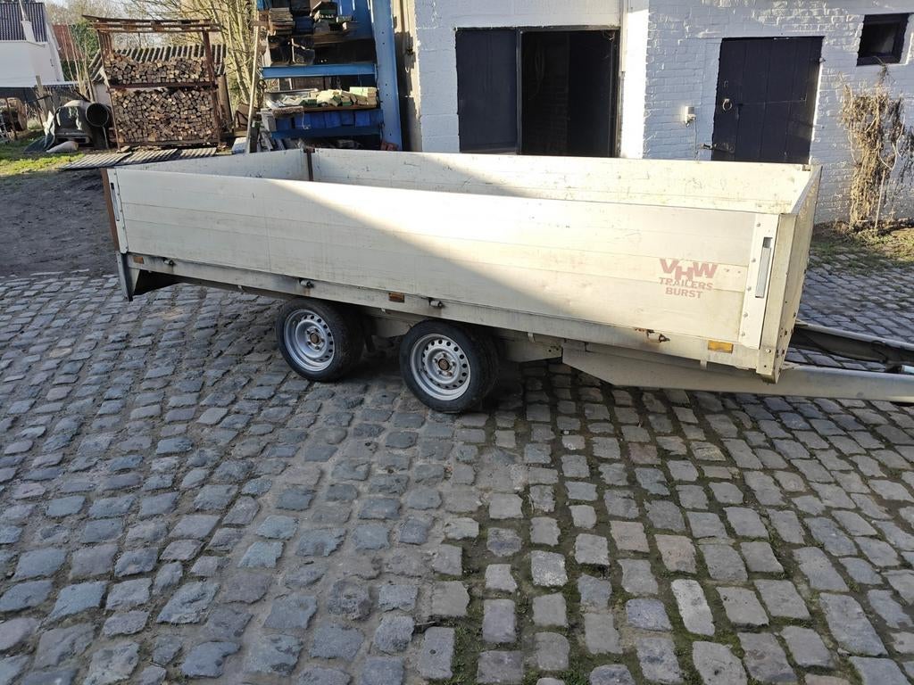 Remorque Saris 3,5 tonnes, Enlèvement