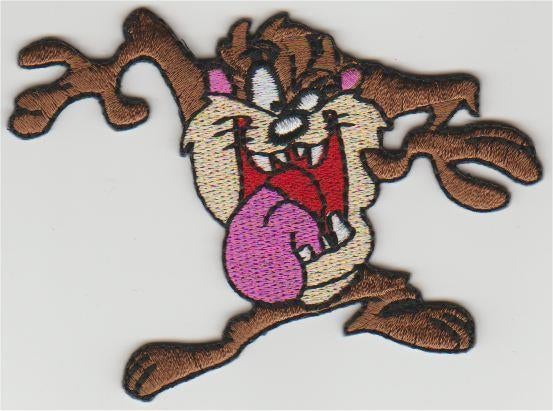 Tasmanian Devil stoffen opstrijk patch embleem #2, Verzamelen, Kleding en Patronen, Verzenden, Nieuw