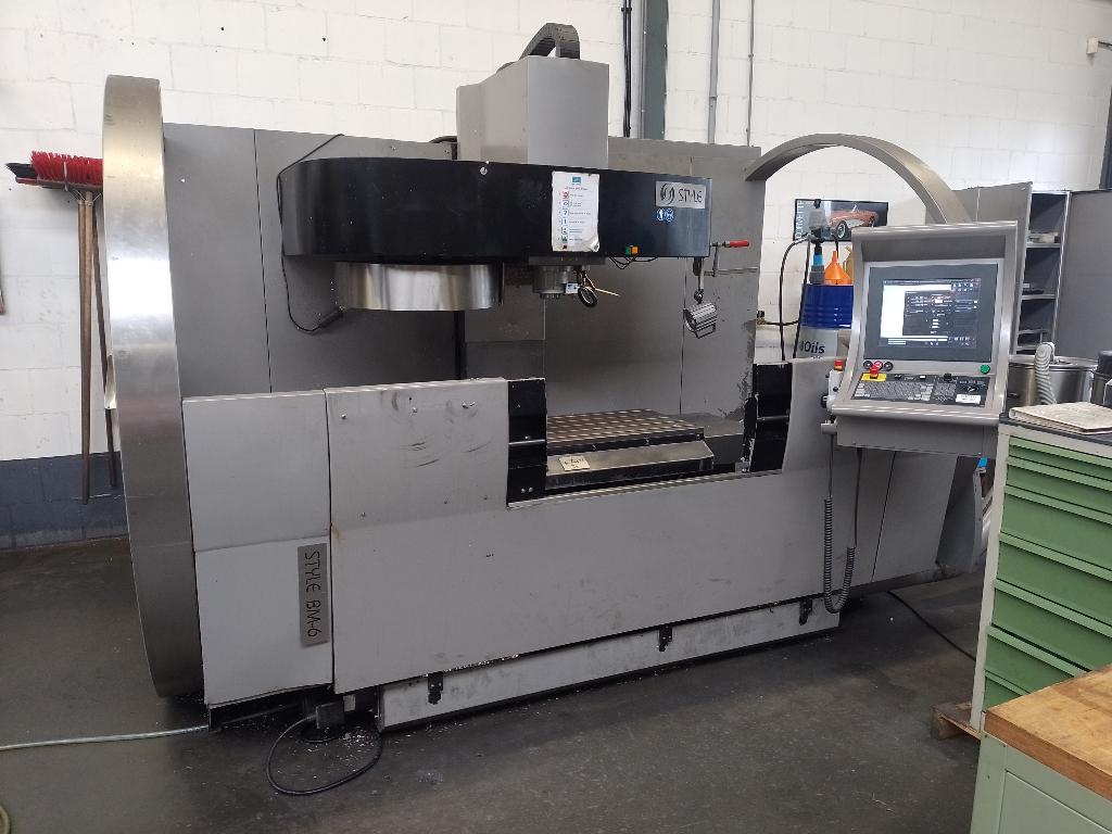 Style BM6, cnc freesmachine, Doe-het-zelf en Bouw, Gereedschap | Freesmachines, Ophalen of Verzenden, Gebruikt, Elektrisch