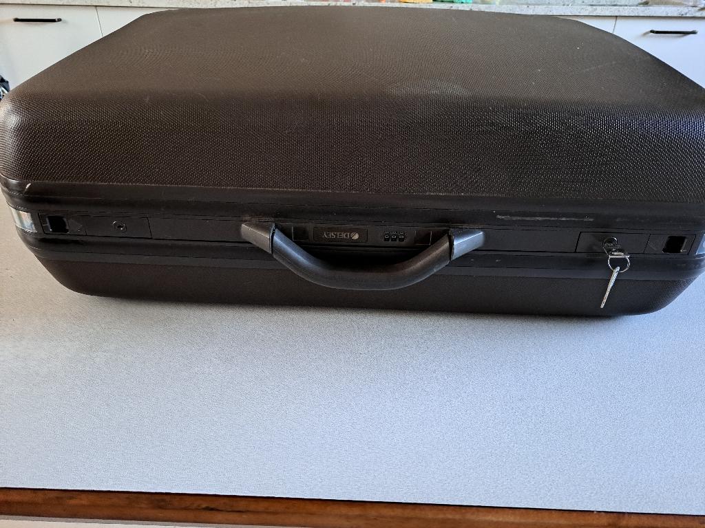 Valise rigide DELSEY grand format, Bijoux, Sacs & Beauté, Valises, Utilisé, Autres matériaux, 70 cm ou plus, 55 cm ou plus, Clé