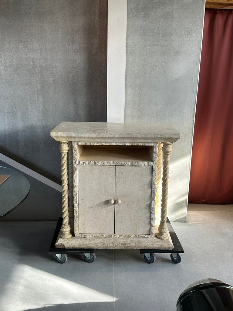 Vintage mactanstone tv-meubel, Maison & Meubles, Enlèvement