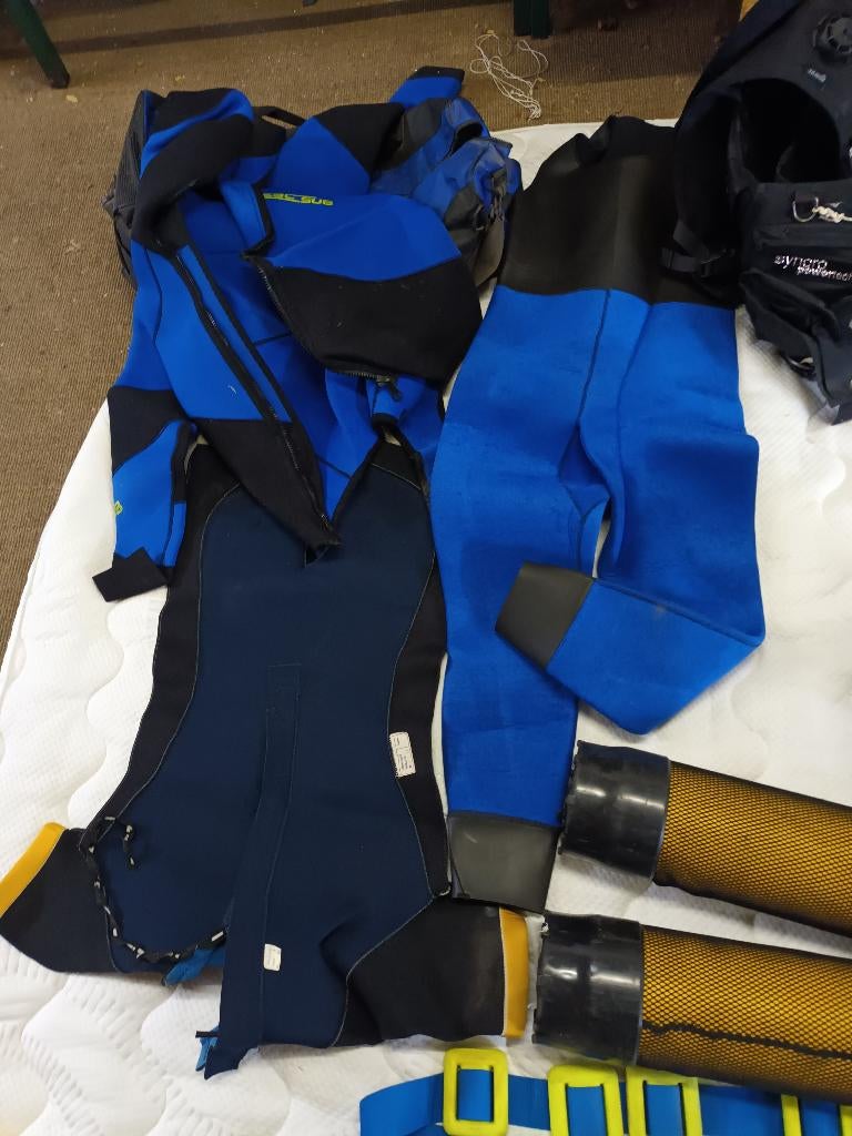 duik en skipak, Watersport en Boten, Duiken, Ophalen, Gebruikt, Duikpak