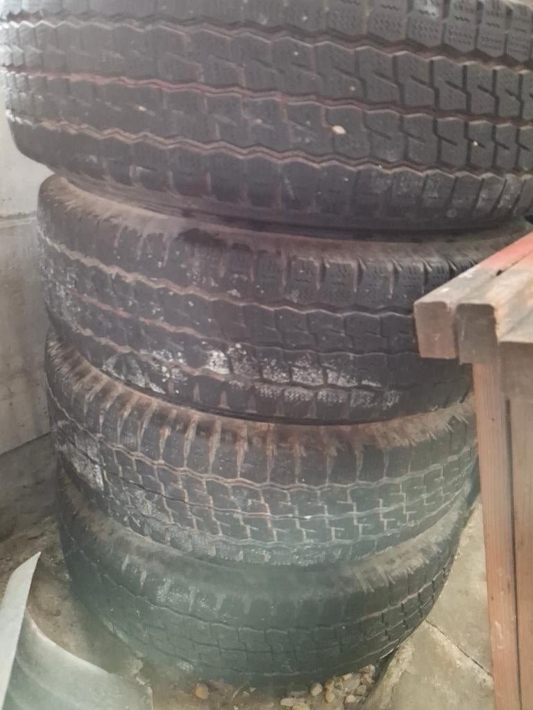 Winterbanden Fiat Ducato camper, Ophalen, Gebruikt