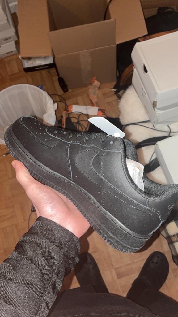Nike Airforce Zwart meerdere maten, Ophalen of Verzenden, Zo goed als nieuw, Zwart
