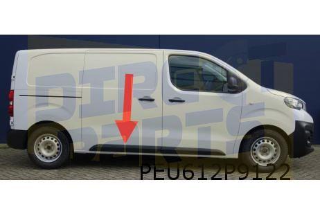 Citroën, Fiat, Opel (6/19-5/24-) schuifdeur- / zijwandlijst, Neuf, -, -, Citroën