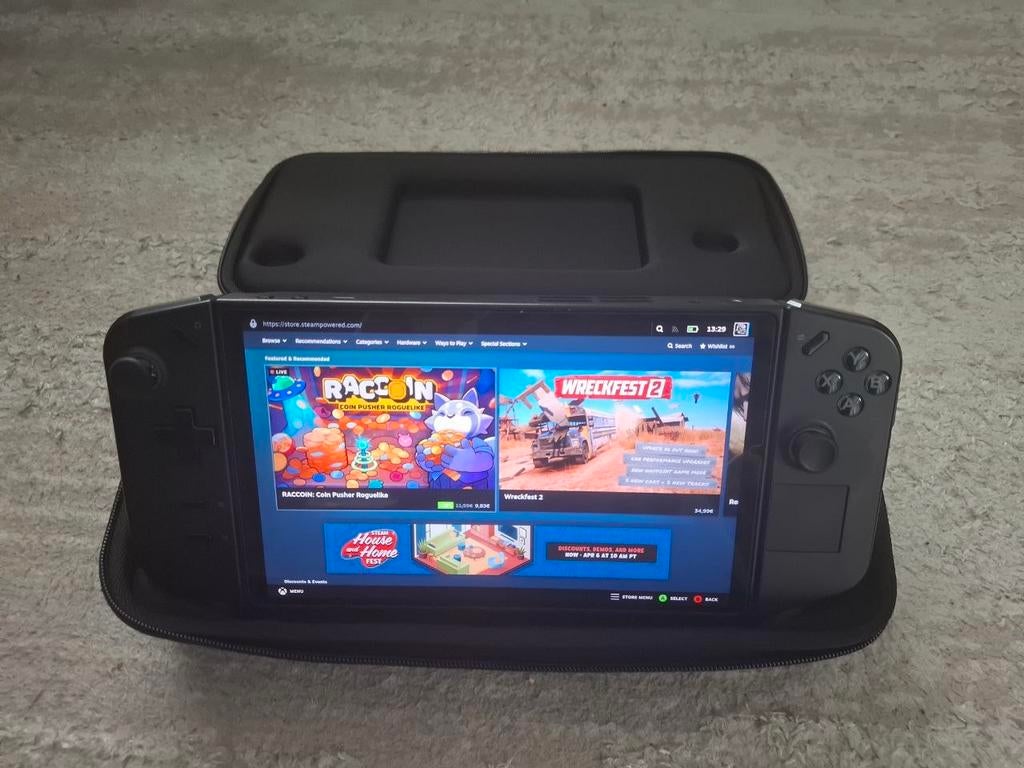 Lenovo Legion Go, AMD Z1 Extreme, 16GB ram en 512GB ssd, Enlèvement, Comme neuf