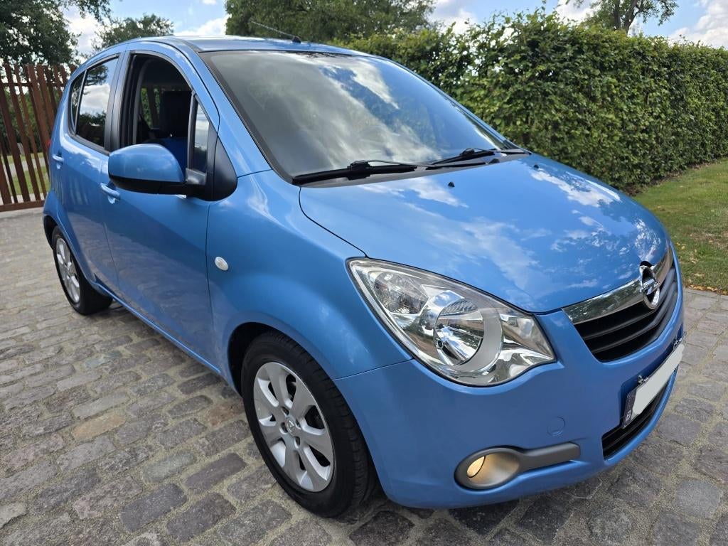 Opel Agila 1.2i EcoFLEX / 196.344 km / benzine, Voorwielaandrijving, 4 cilinders, Blauw, Bedrijf