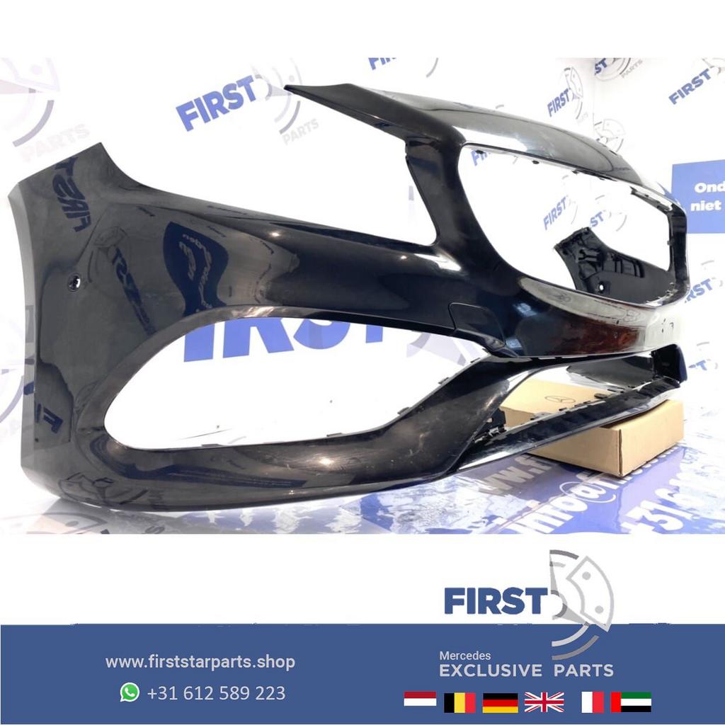 W176 A KLASSE FACELIFT AMG VOORBUMPER ZWART 2012-2018 origin, Gebruikt, -, Voor, Ophalen of Verzenden