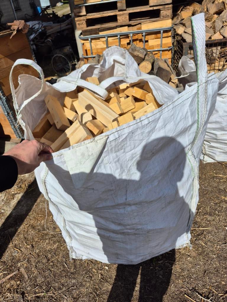 Bigbag Stoofhout blokjes 30cm, Ophalen