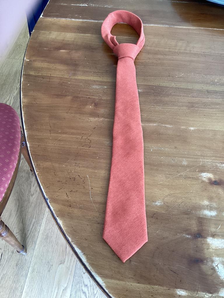 Cravatte Terra cotta neuve, Kleding | Heren, Stropdassen, Ophalen of Verzenden, Zo goed als nieuw