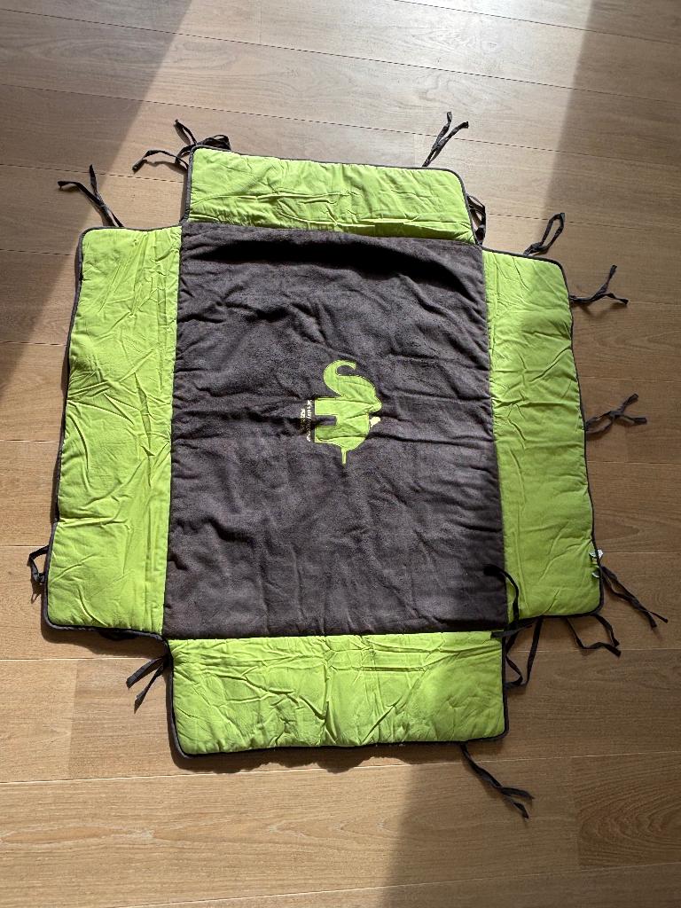 Park rand matras, Kinderen en Baby's, Babyparken, Ophalen, Zo goed als nieuw, Rechthoekig, Boxkleed