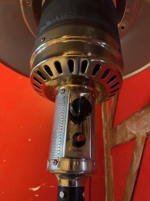 Radiateur de terrasse, Sol, Enlèvement, Utilisé, Rotatif