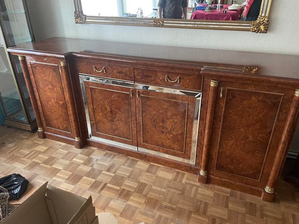 Meuble buffet de luxe (bois de noyer), Enlèvement, Comme neuf