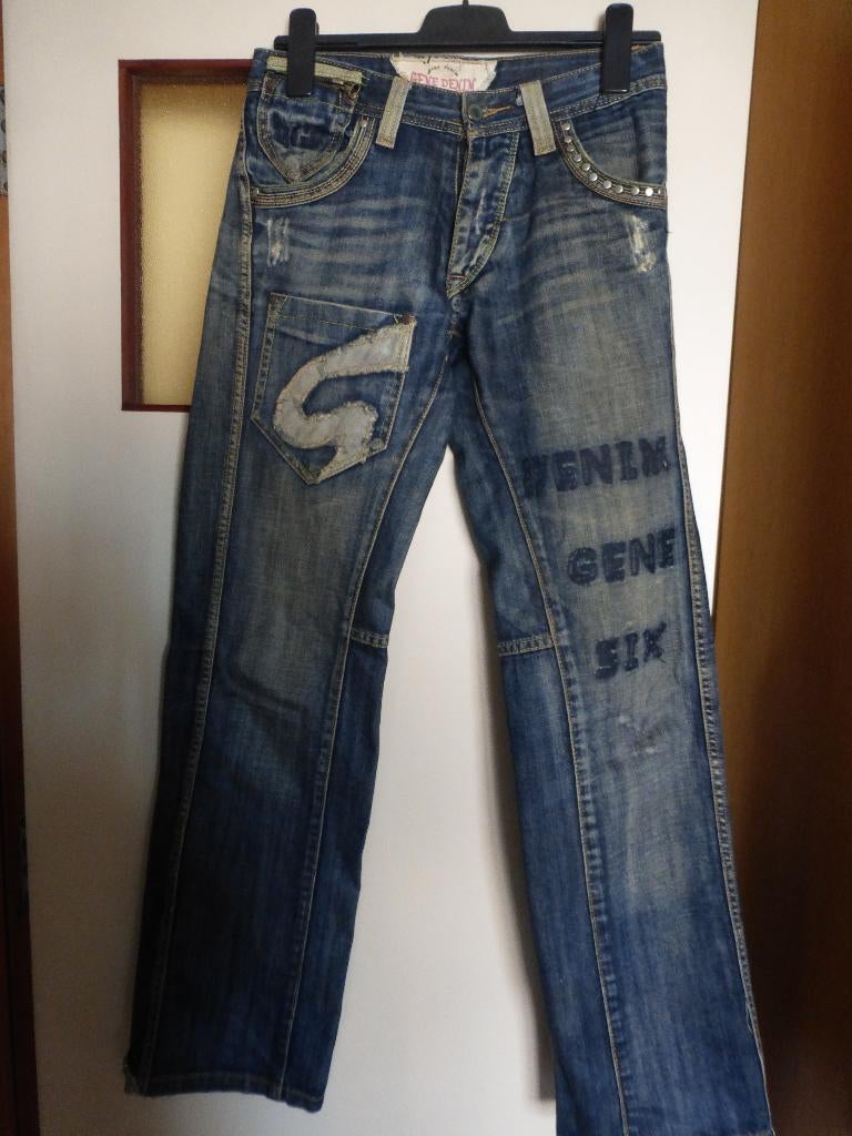 Gene Denim Jeans T: 31, Kleding | Heren, Spijkerbroeken en Jeans, Zo goed als nieuw, Blauw, Ophalen of Verzenden