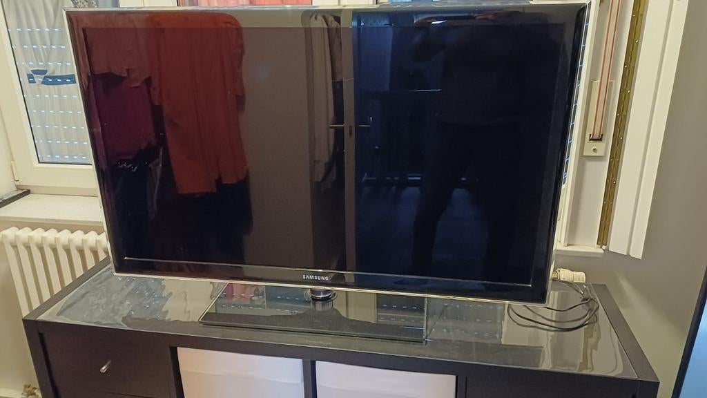 Samsung flat screen TV - 46 inch, TV, Hi-fi & Vidéo, Télévisions, Utilisé, LCD, 100 cm ou plus, Full HD (1080p), Samsung, 50 Hz