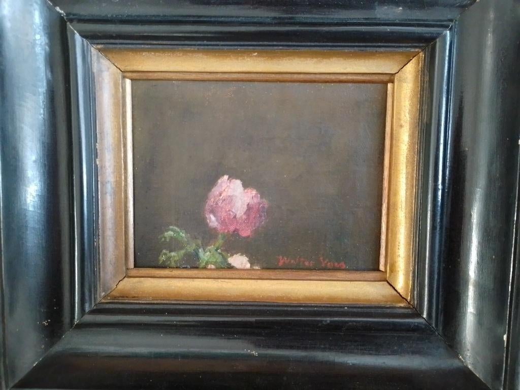Walter Vaes  1882 - 1958  Solitaire Bloem, Antiquités & Art, Art | Peinture | Classique, Envoi