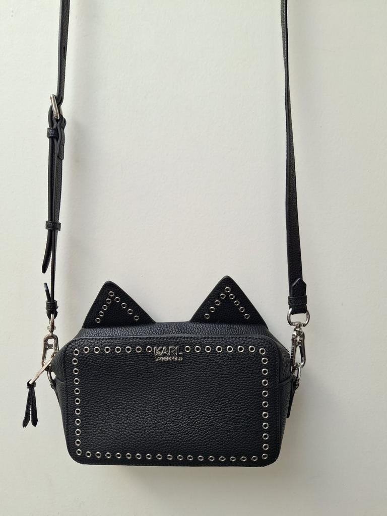 Sac à bandoulière Karl Lagerfeld Stone Choupette pour femme, Autres marques, Cuir, Enlèvement ou Envoi, Comme neuf