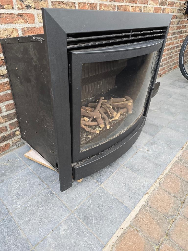 Gashaard, Huis en Inrichting, Haarden, Ophalen, Gebruikt, Inbouwhaard, Gashaard