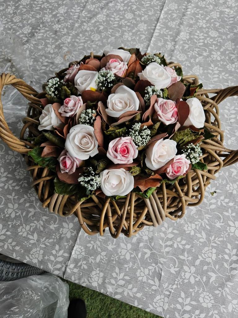 Rozenmand, Huis en Inrichting, Woonaccessoires | Kransen, Ophalen