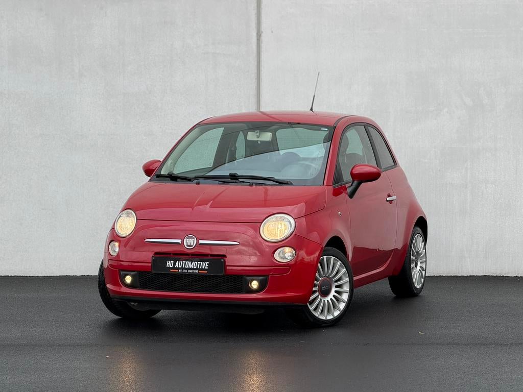 FIAT 500 1.4i SPORT • AIRCO • EURO5 • PRET A IMMATRICULER, Autos, Rouge, Achat, Electronic Stability Program (ESP), Entreprise