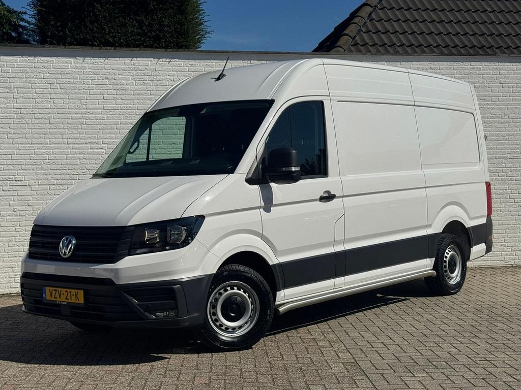 Volkswagen Crafter 35 2.0 TDI L3H3 Comfort Navigatie Carplay, Auto's, Bestelwagens en Lichte vracht, Bedrijf, ABS, Airconditioning