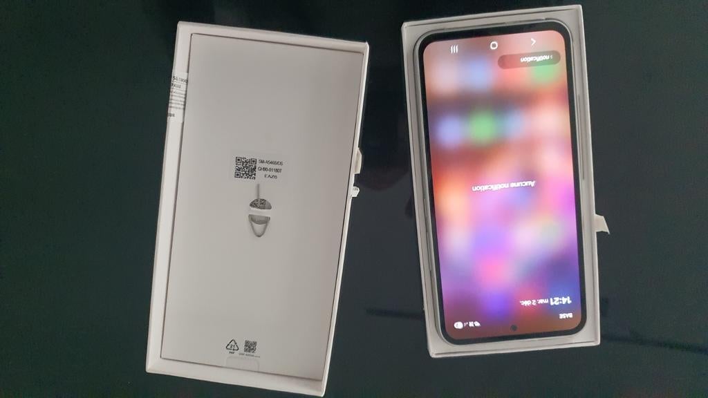 Samsung Galaxy A54 5G bijna nieuwe witte batterij van 128 gi, Telecommunicatie, Ophalen, Wit