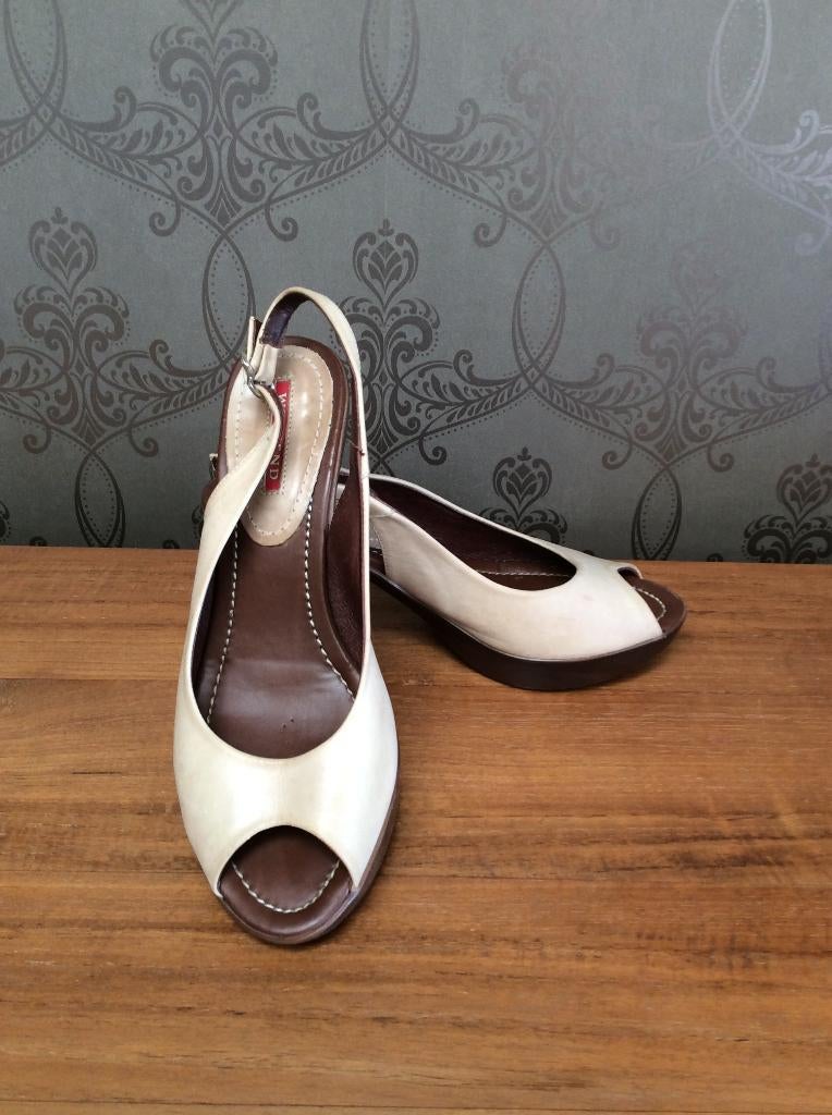 Sandalen Weekend beige 38, Beige, Zo goed als nieuw, Weekend, Sandalen of Muiltjes