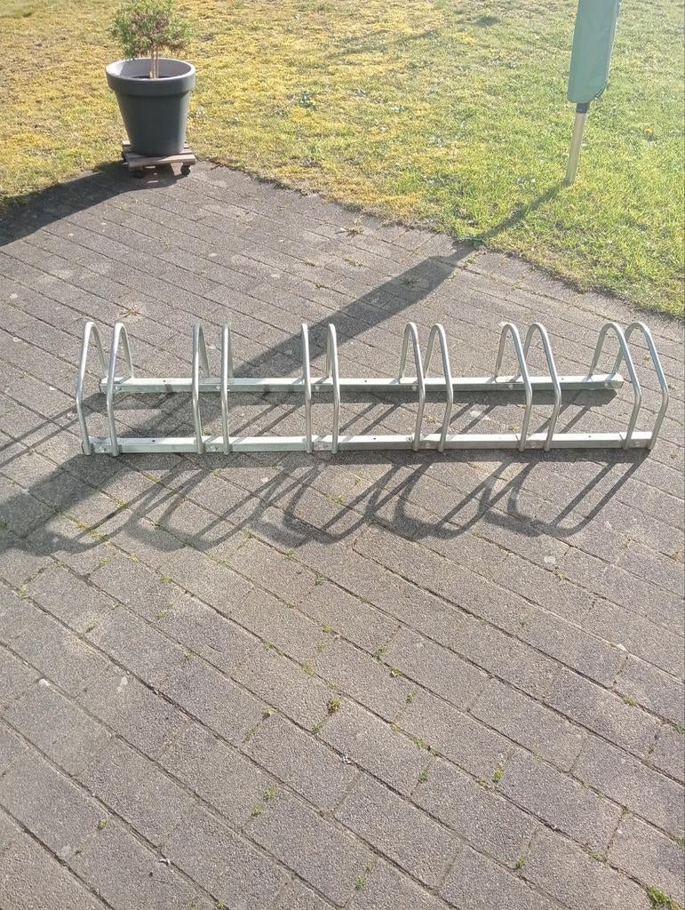 Fietsrek voor 6 fietsen, Fietsen en Brommers, Ophalen, Zo goed als nieuw