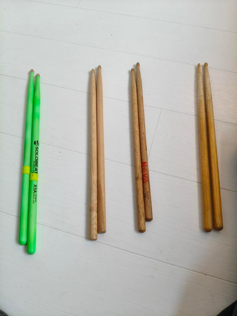 Drumstokken, Musique & Instruments, Batteries & Percussions, Enlèvement