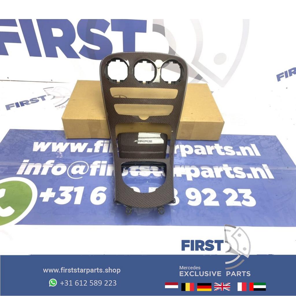 W205 C205 C63 AMG Edition 1 CARBON MIDDENCONSOLE origineel M, Gebruikt, -, Ophalen of Verzenden, -