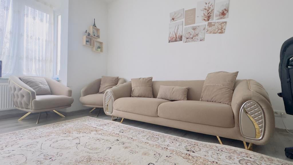 Canapé 3+1+1, Maison & Meubles, Ameublement | Revêtements de sol, Enlèvement, Comme neuf
